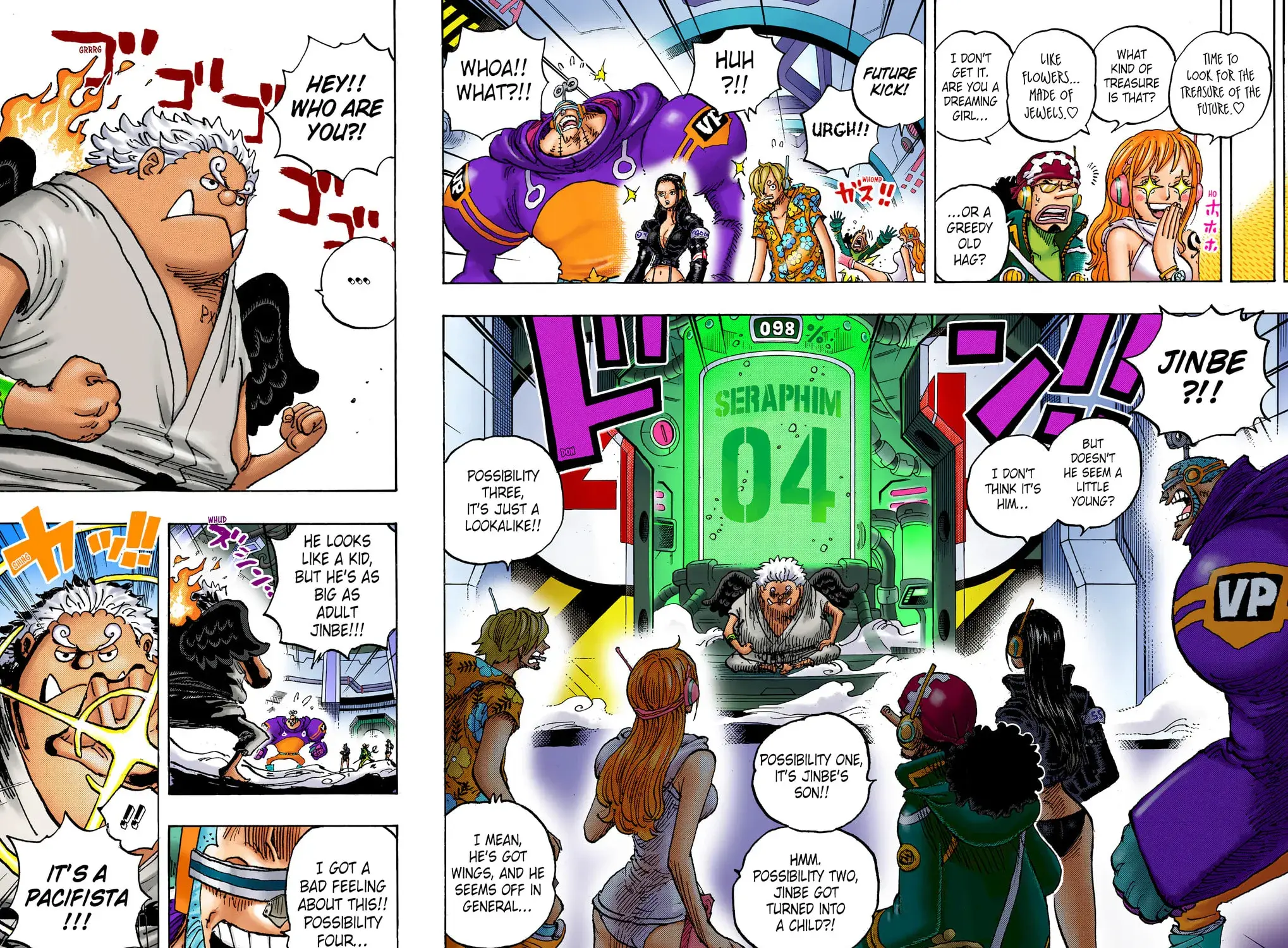 One Piece Colored, chapter 1065, page 11