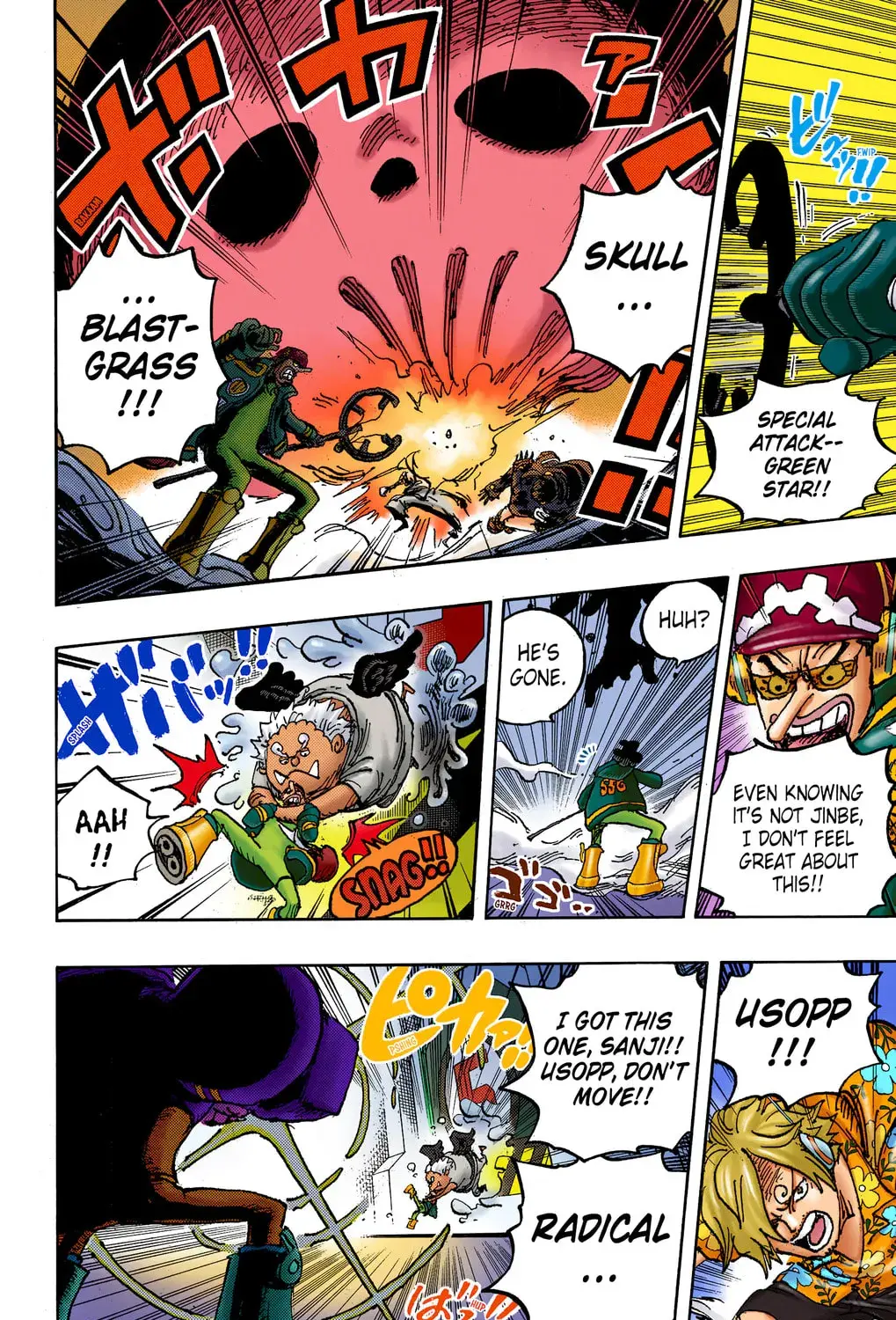 One Piece Colored, chapter 1065, page 21