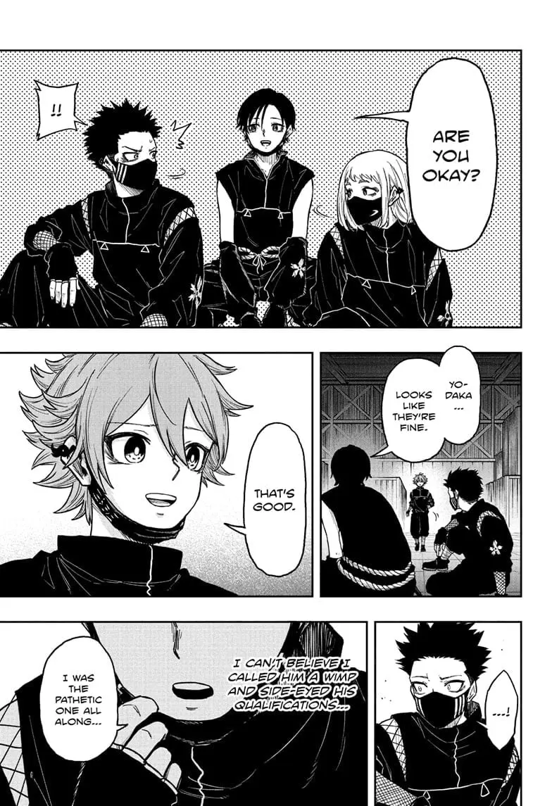 Shinobi Undercover Manga, chapter 21, page 17