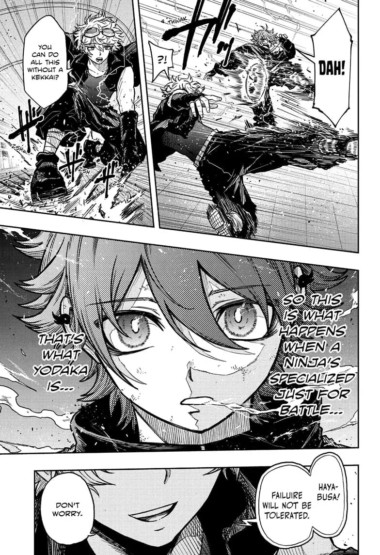 Shinobi Undercover Manga, chapter 38, page 11