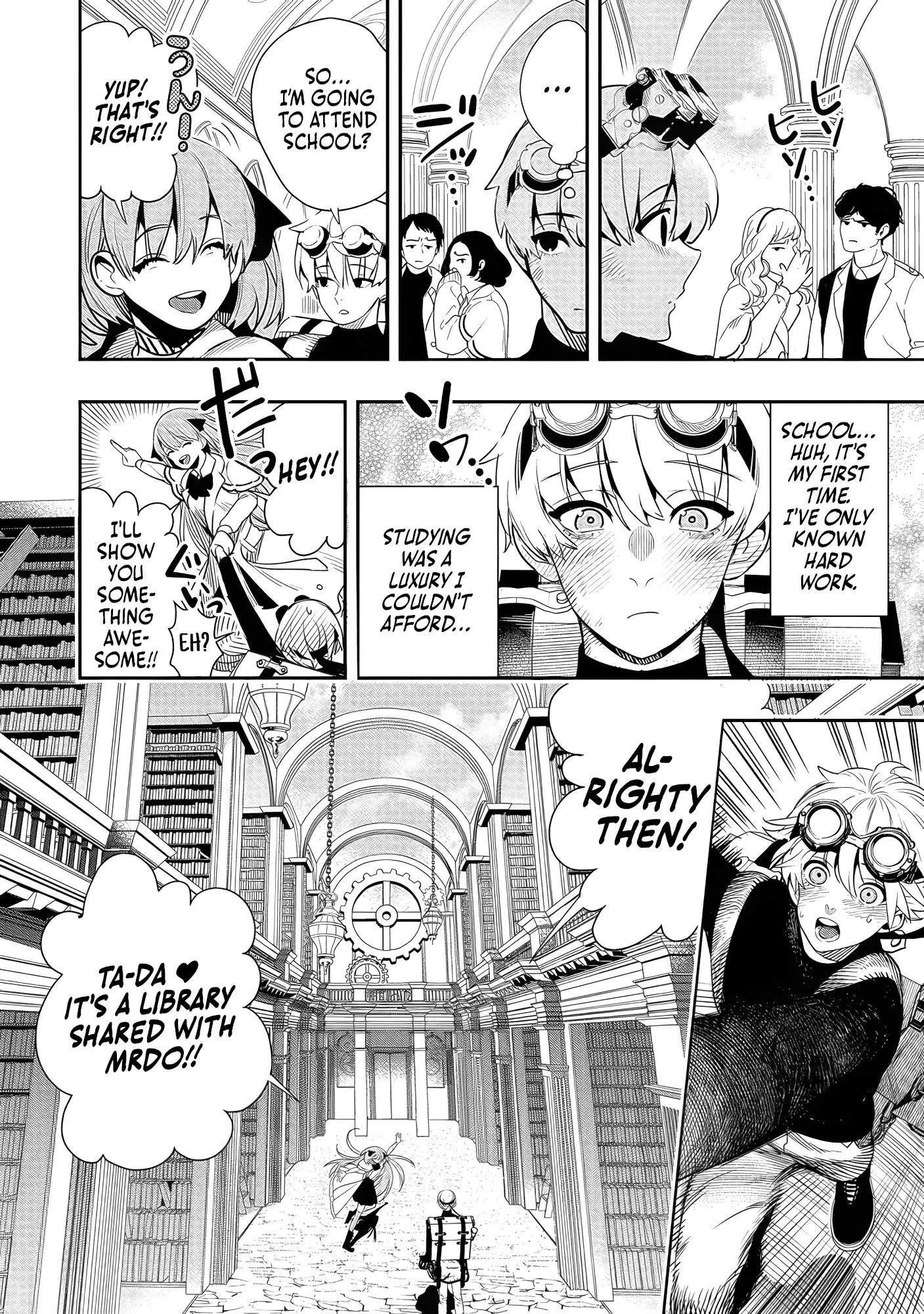 Hyoukaku no Meteoria, chapter 2, page 11