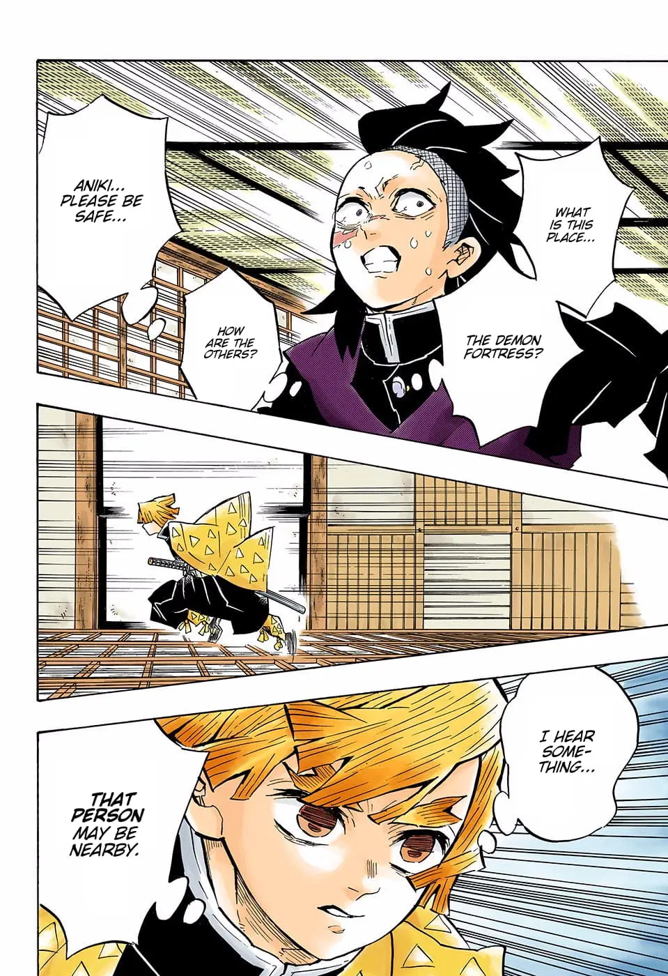 Demon Slayer Infinity Castle Colored Manga, chapter 140, page 18