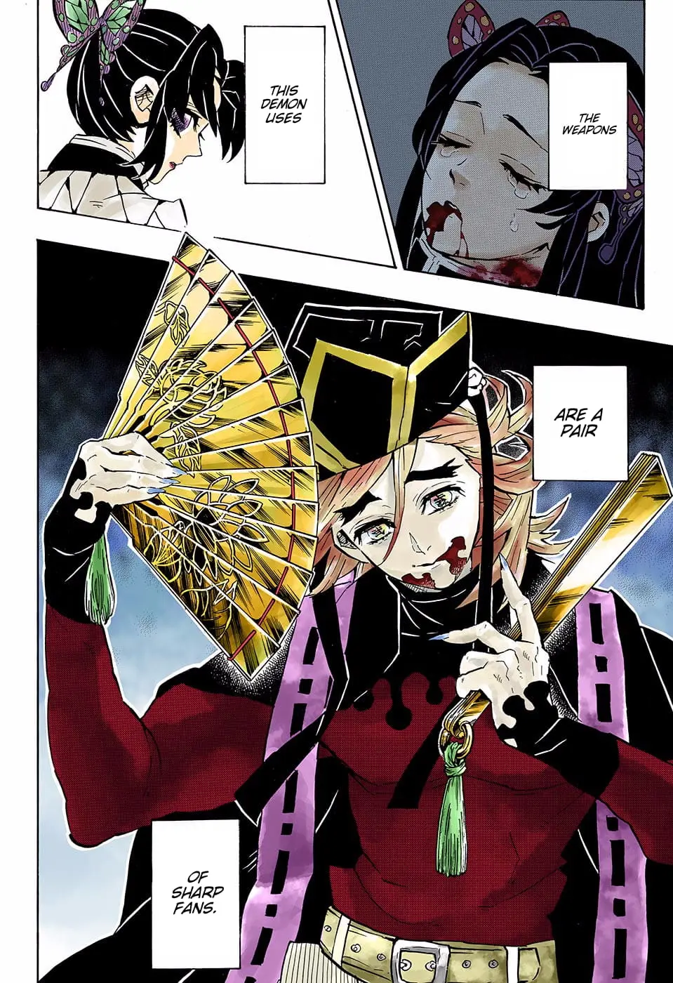 Demon Slayer Infinity Castle Colored Manga, chapter 141, page 8