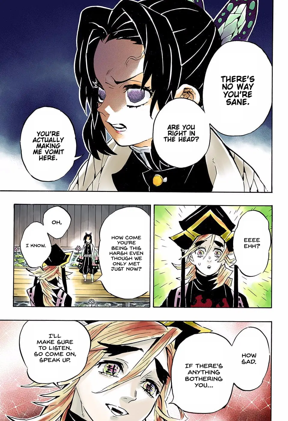 Demon Slayer Infinity Castle Colored Manga, chapter 141, page 11