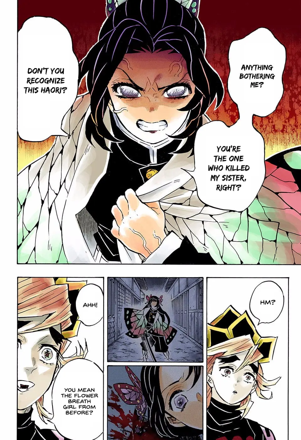 Demon Slayer Infinity Castle Colored Manga, chapter 141, page 12