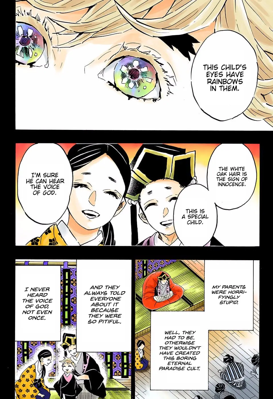 Demon Slayer Infinity Castle Colored Manga, chapter 142, page 2