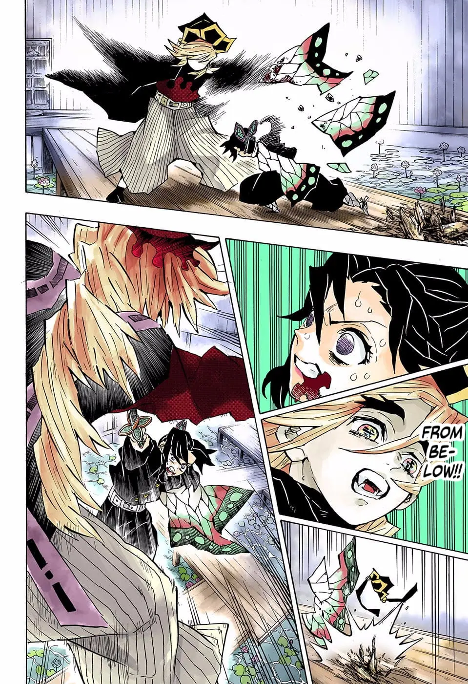Demon Slayer Infinity Castle Colored Manga, chapter 142, page 18
