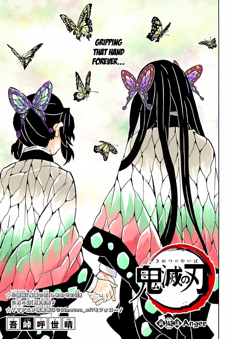 Demon Slayer Infinity Castle Colored Manga, chapter 143, page 1