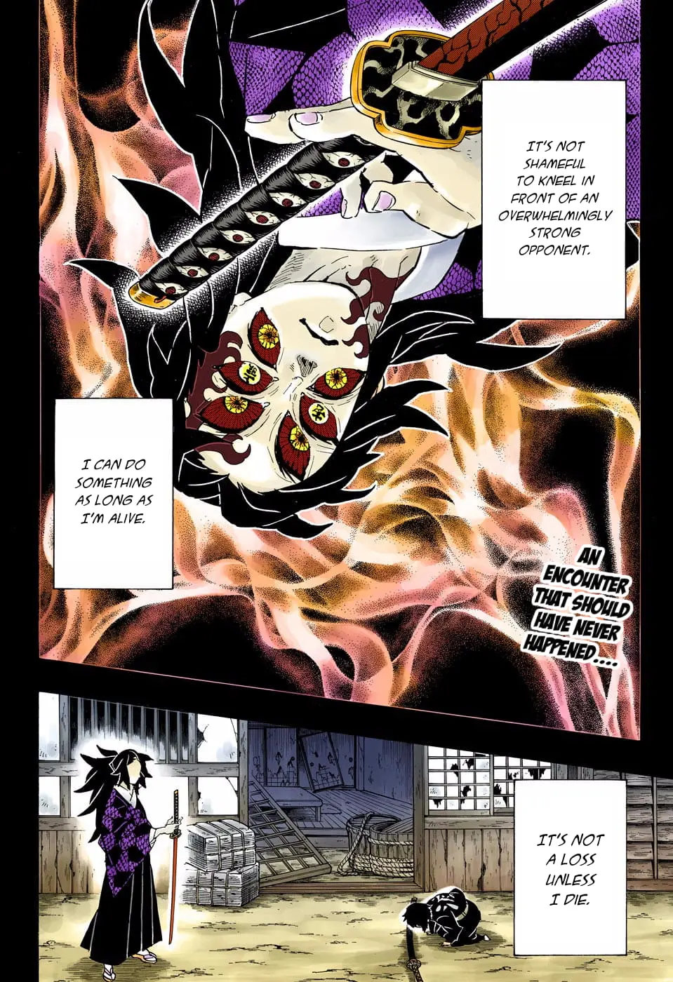Demon Slayer Infinity Castle Colored Manga, chapter 145, page 2