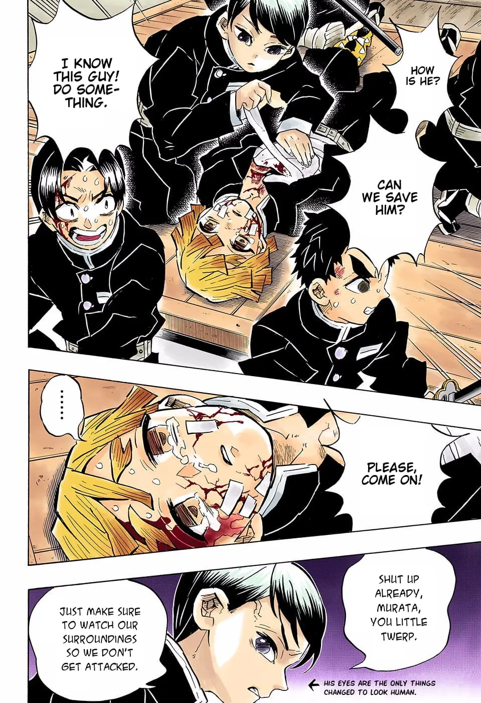 Demon Slayer Infinity Castle Colored Manga, chapter 146, page 8