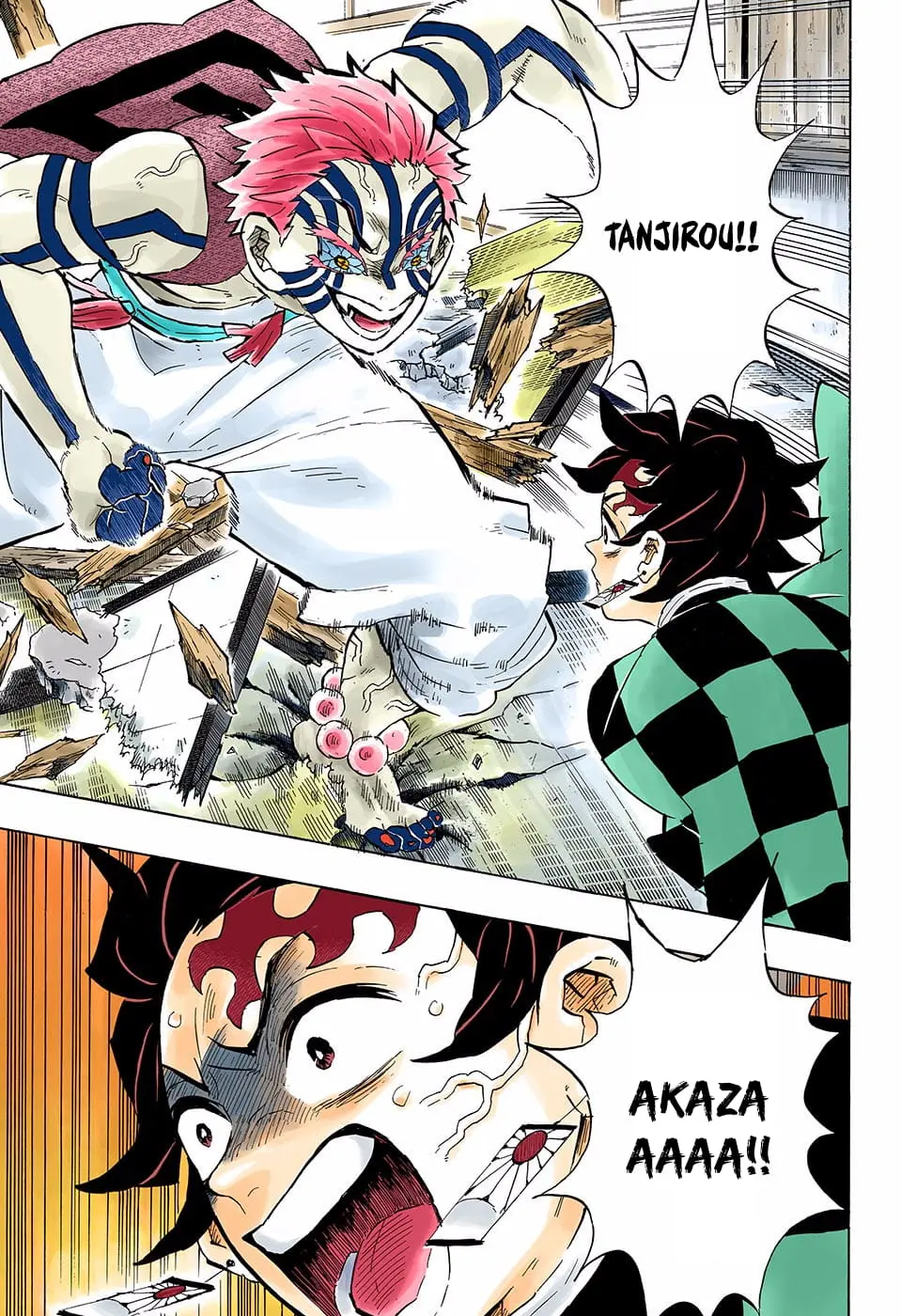 Demon Slayer Infinity Castle Colored Manga, chapter 146, page 17