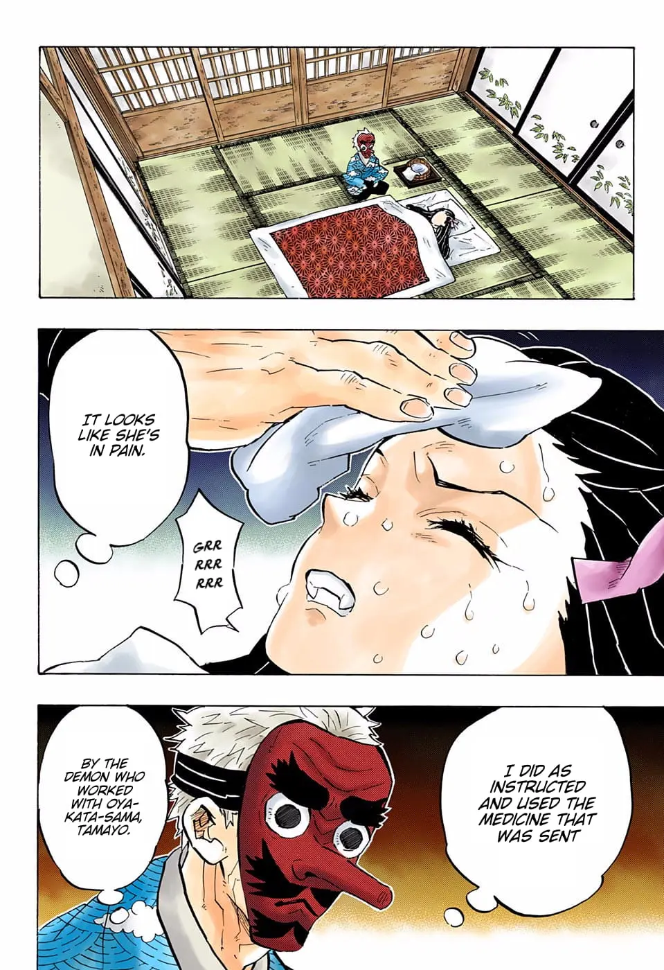 Demon Slayer Infinity Castle Colored Manga, chapter 147, page 5