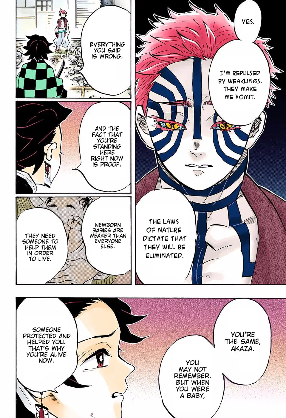 Demon Slayer Infinity Castle Colored Manga, chapter 148, page 18