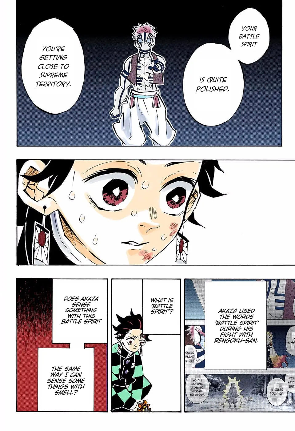 Demon Slayer Infinity Castle Colored Manga, chapter 150, page 10