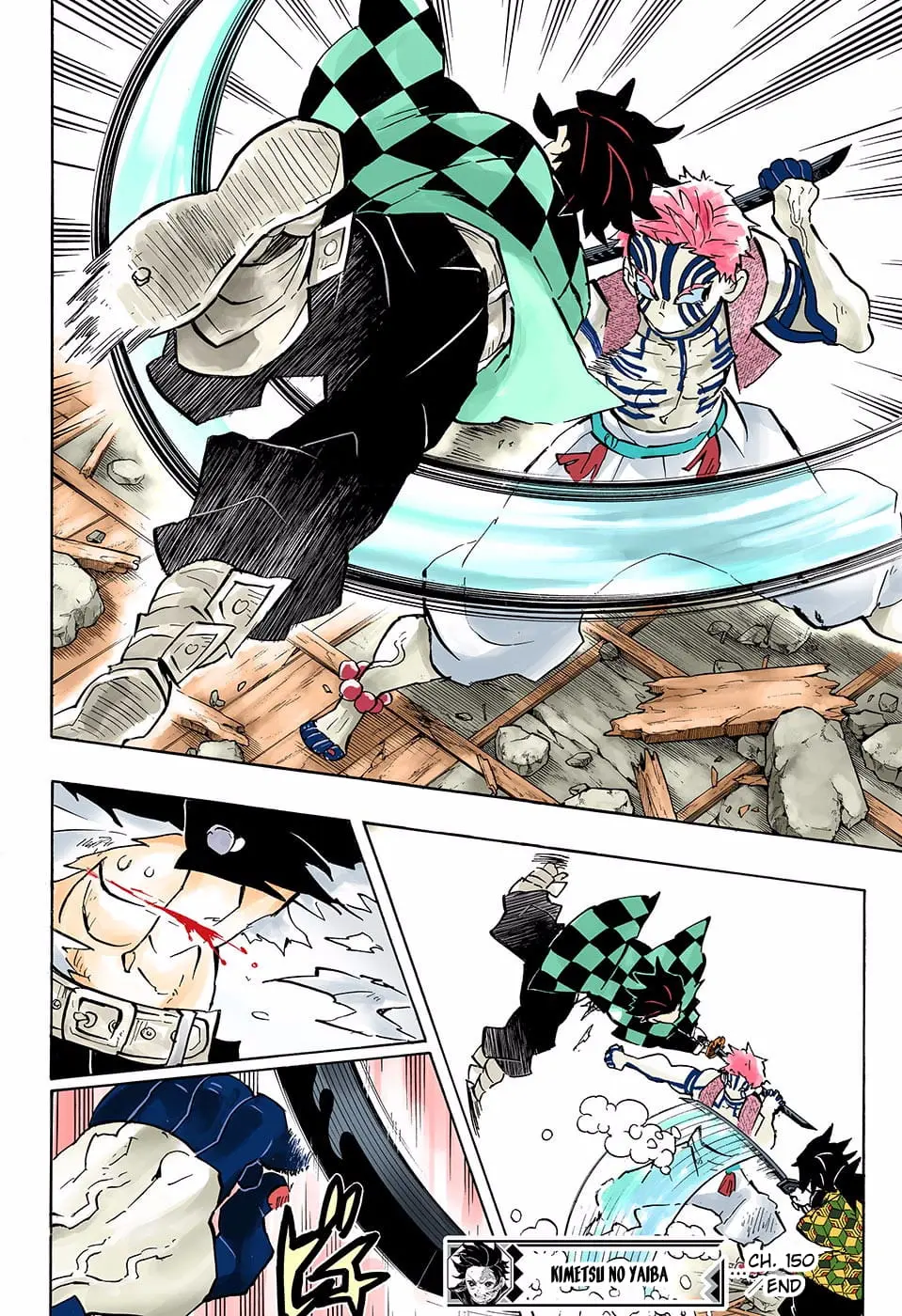 Demon Slayer Infinity Castle Colored Manga, chapter 150, page 18