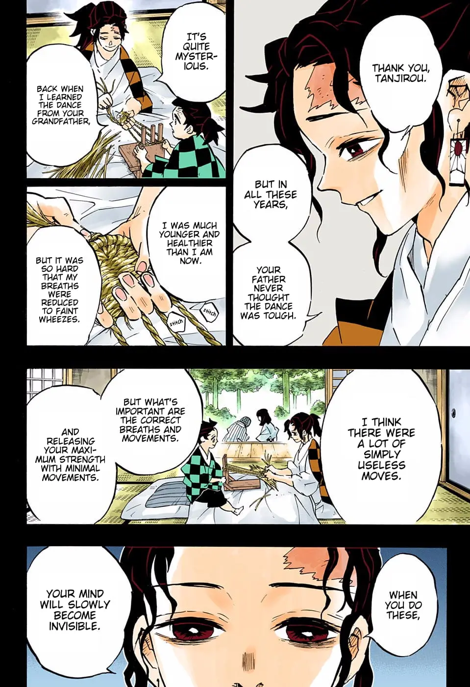 Demon Slayer Infinity Castle Colored Manga, chapter 151, page 4