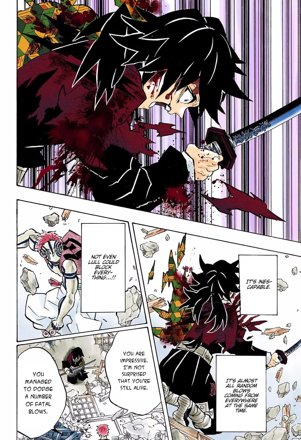 Demon Slayer Infinity Castle Colored Manga, chapter 152, page 15