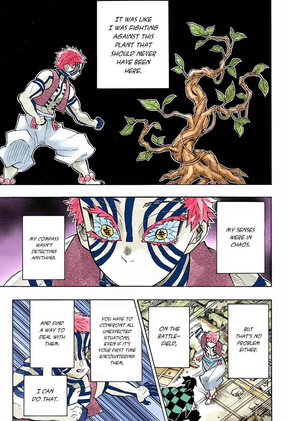 Demon Slayer Infinity Castle Colored Manga, chapter 153, page 3