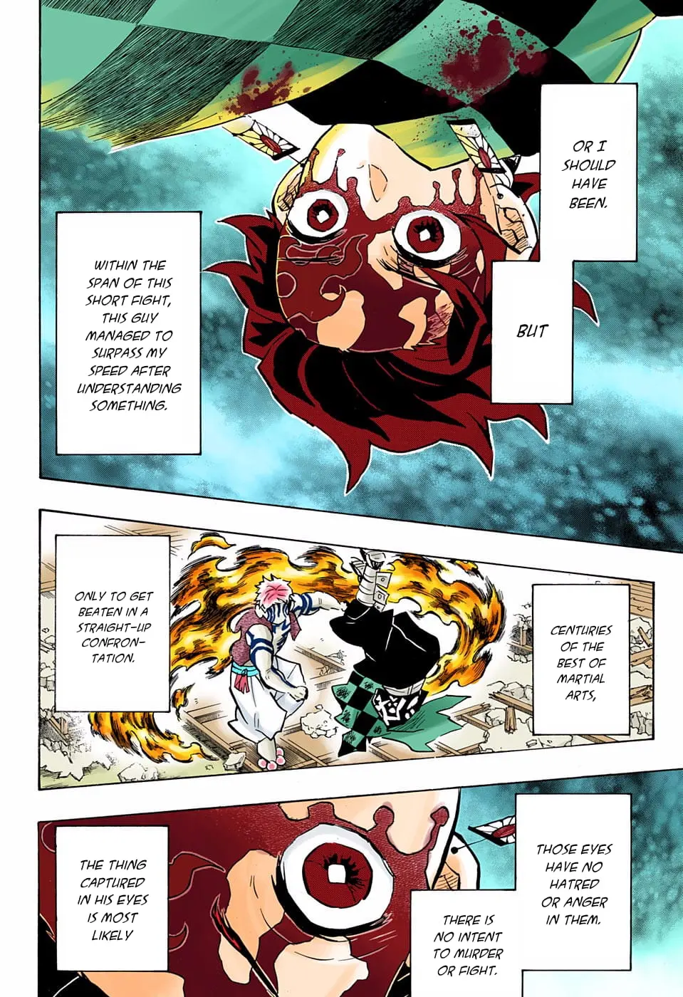 Demon Slayer Infinity Castle Colored Manga, chapter 153, page 4