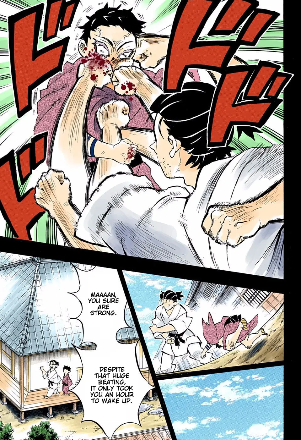 Demon Slayer Infinity Castle Colored Manga, chapter 154, page 15