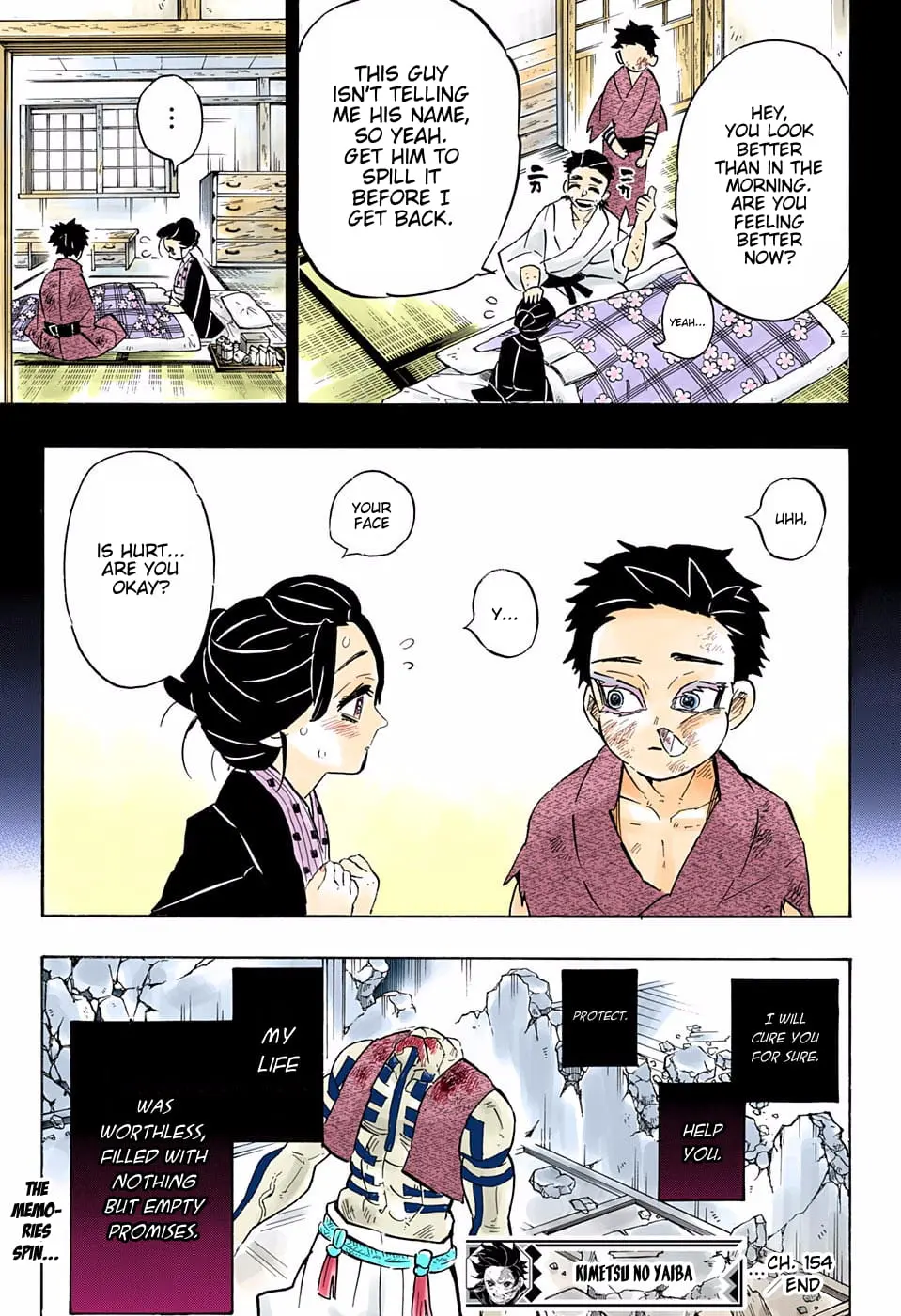 Demon Slayer Infinity Castle Colored Manga, chapter 154, page 19
