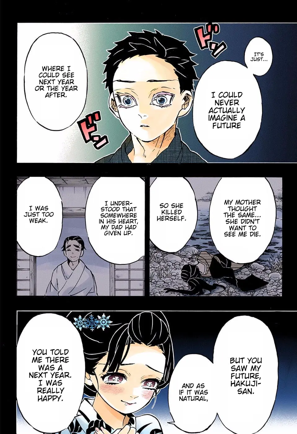 Demon Slayer Infinity Castle Colored Manga, chapter 155, page 12