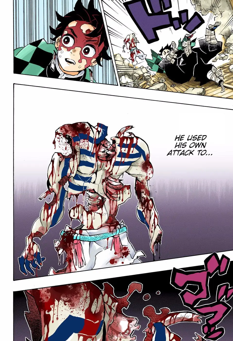 Demon Slayer Infinity Castle Colored Manga, chapter 156, page 12