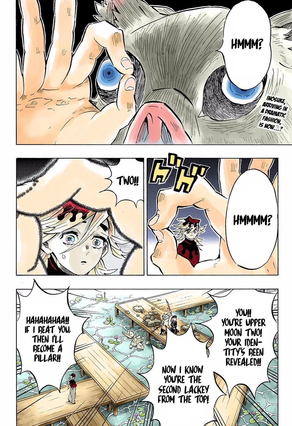 Demon Slayer Infinity Castle Colored Manga, chapter 159, page 2