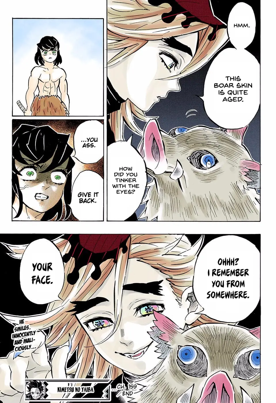 Demon Slayer Infinity Castle Colored Manga, chapter 159, page 19