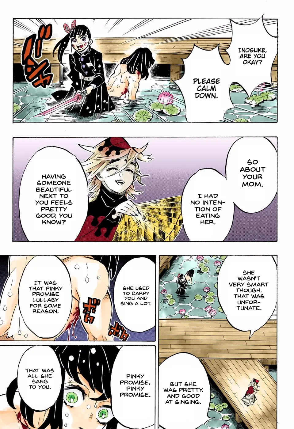 Demon Slayer Infinity Castle Colored Manga, chapter 160, page 9