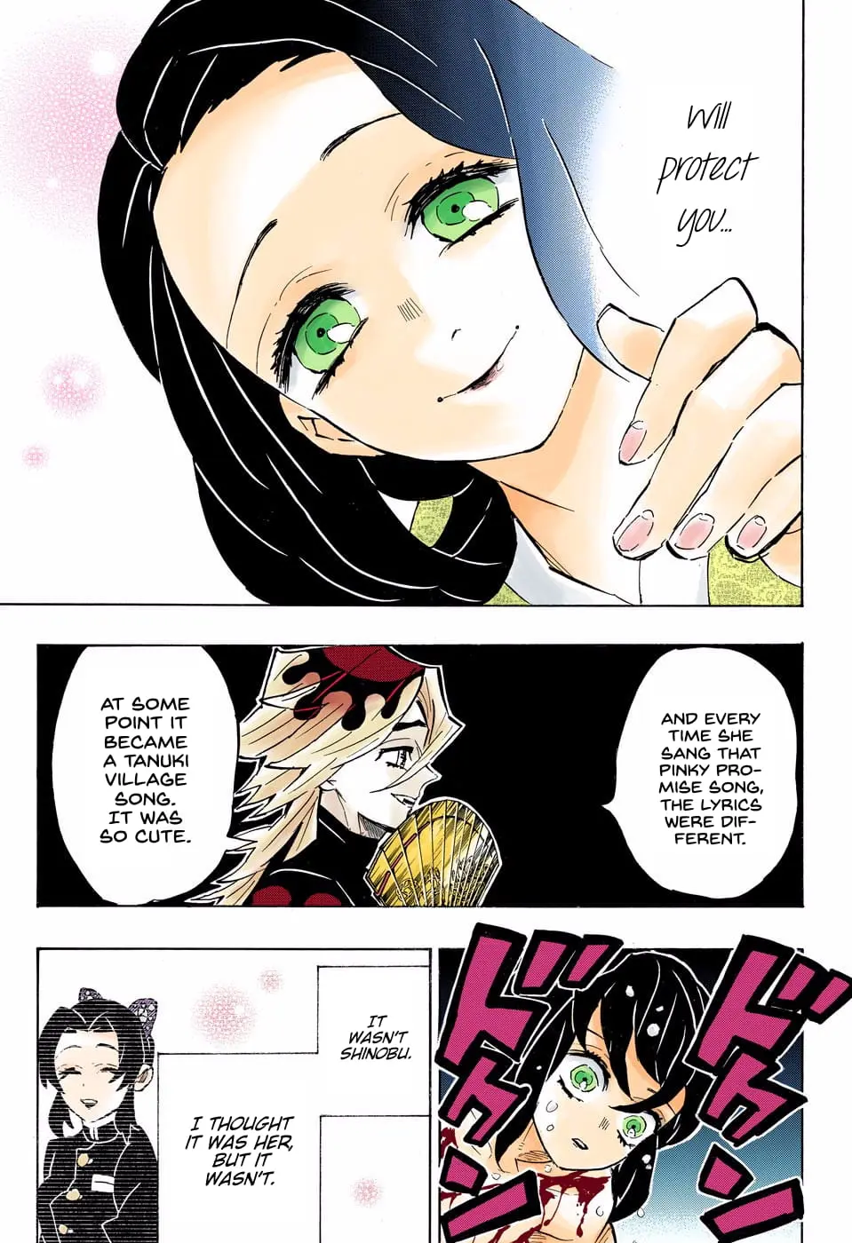 Demon Slayer Infinity Castle Colored Manga, chapter 160, page 11