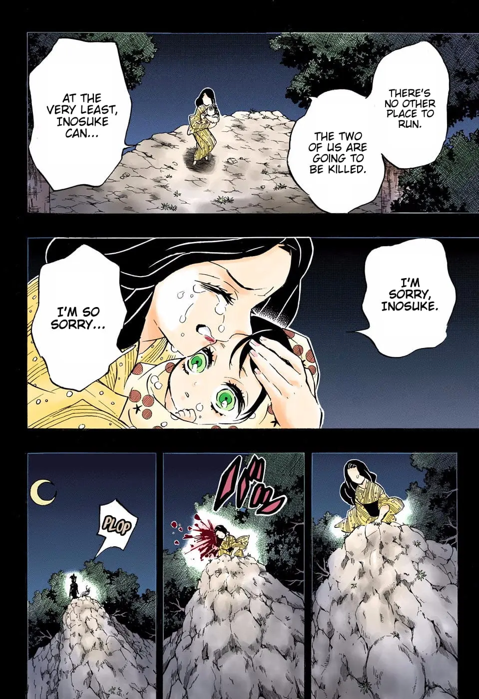 Demon Slayer Infinity Castle Colored Manga, chapter 160, page 14