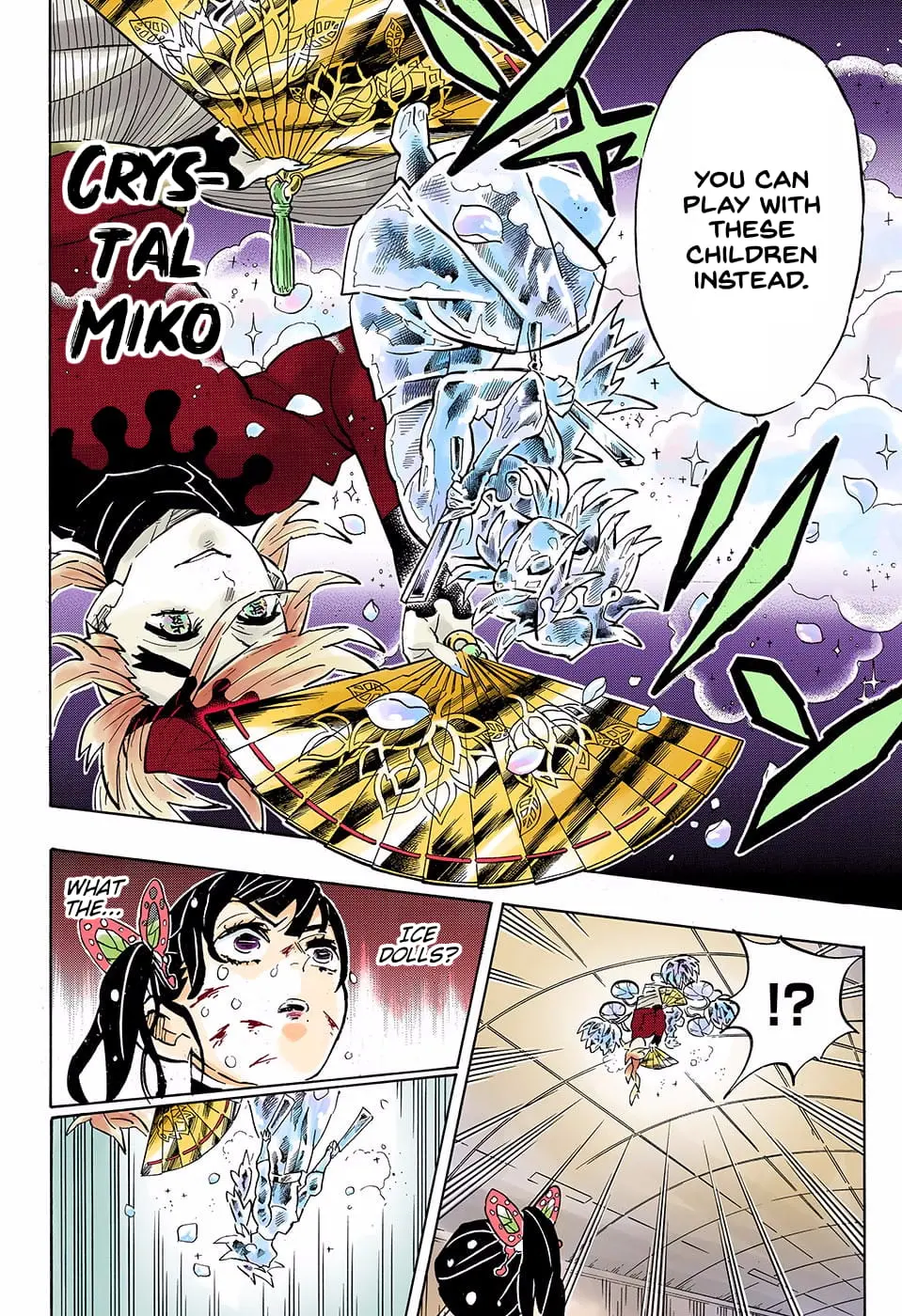 Demon Slayer Infinity Castle Colored Manga, chapter 161, page 8