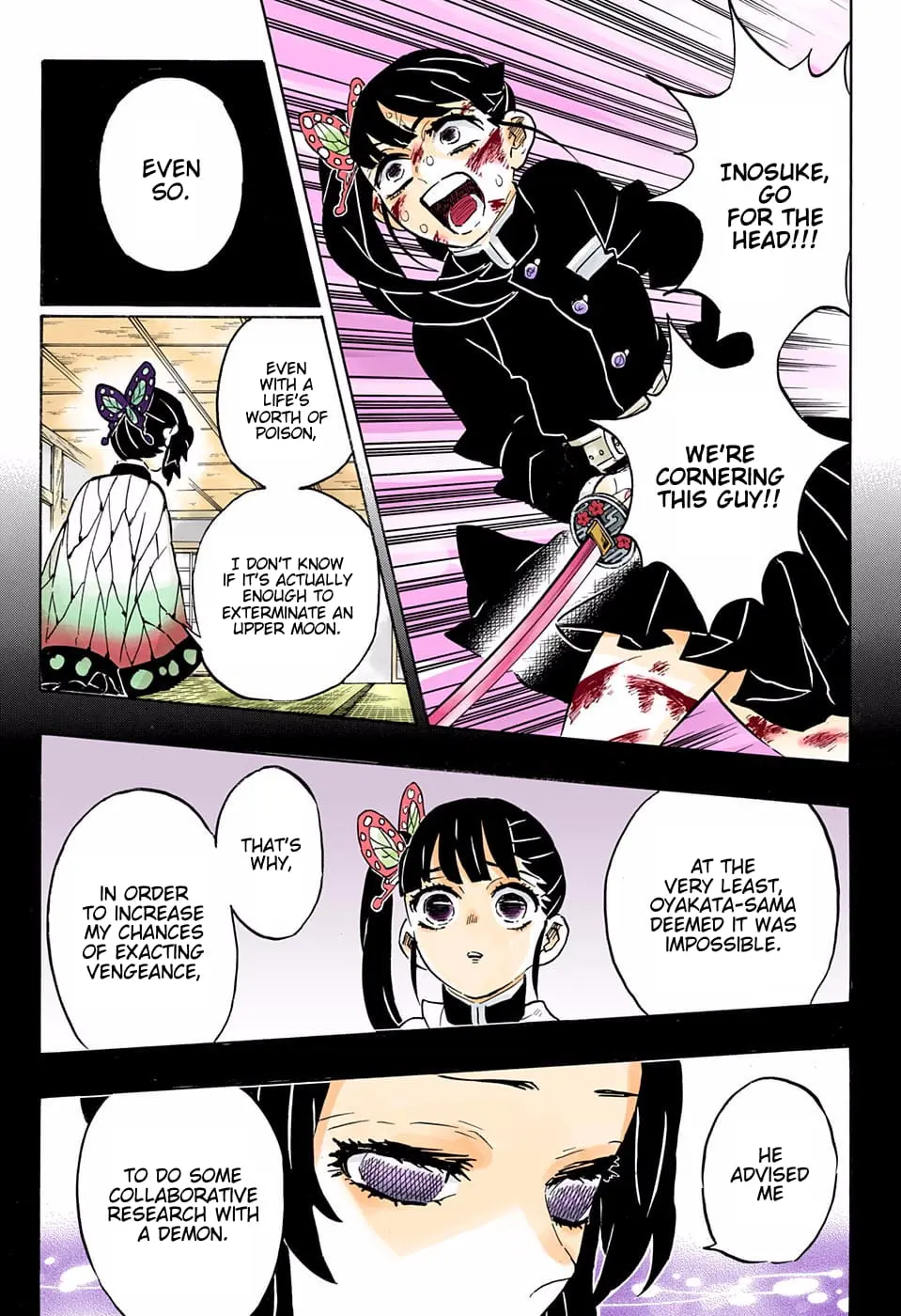 Demon Slayer Infinity Castle Colored Manga, chapter 162, page 11