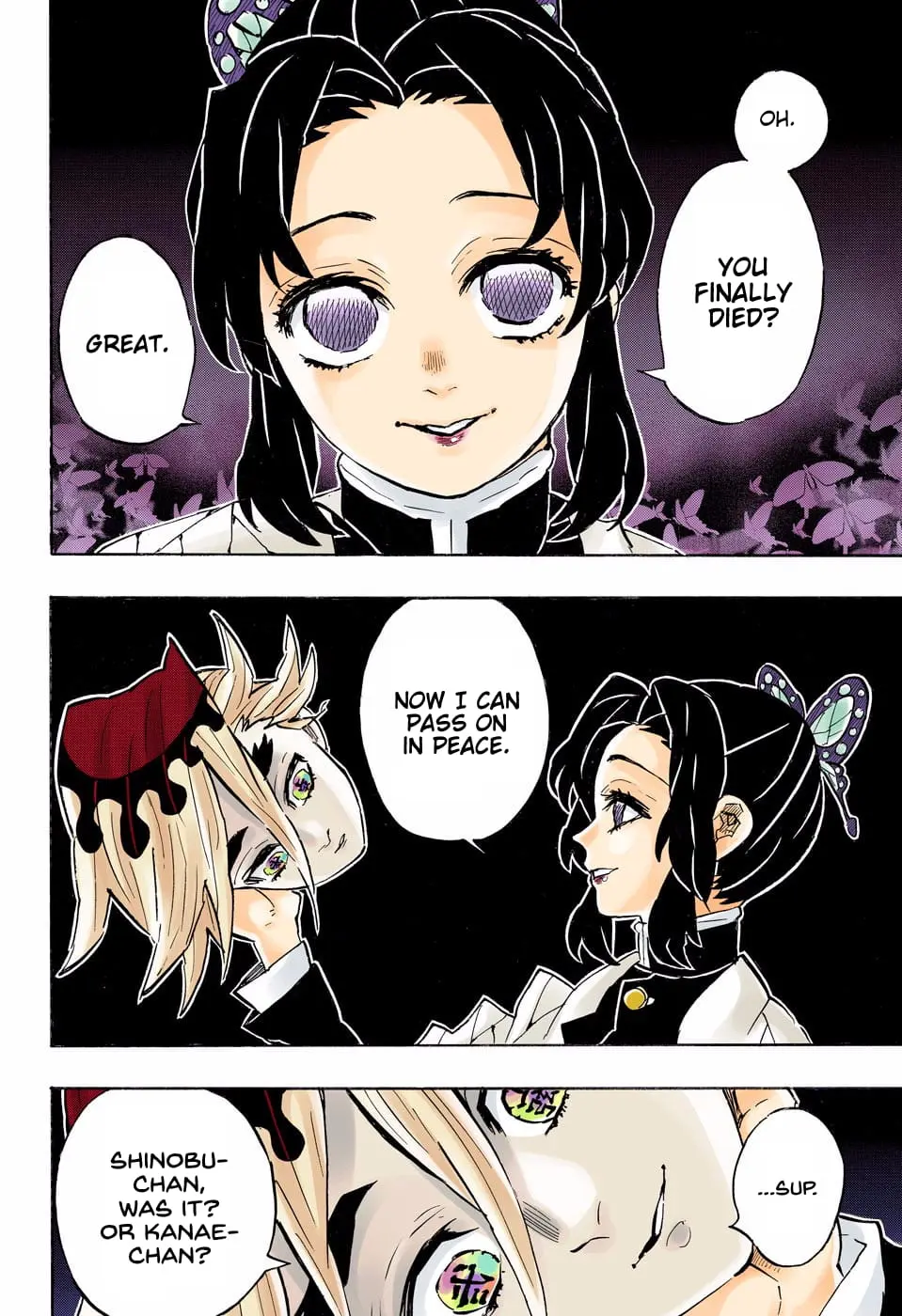 Demon Slayer Infinity Castle Colored Manga, chapter 163, page 6