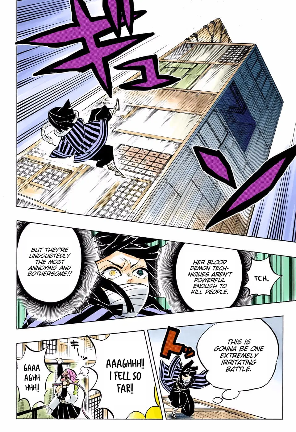 Demon Slayer Infinity Castle Colored Manga, chapter 164, page 16