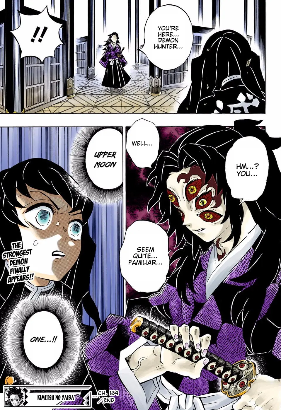 Demon Slayer Infinity Castle Colored Manga, chapter 164, page 19