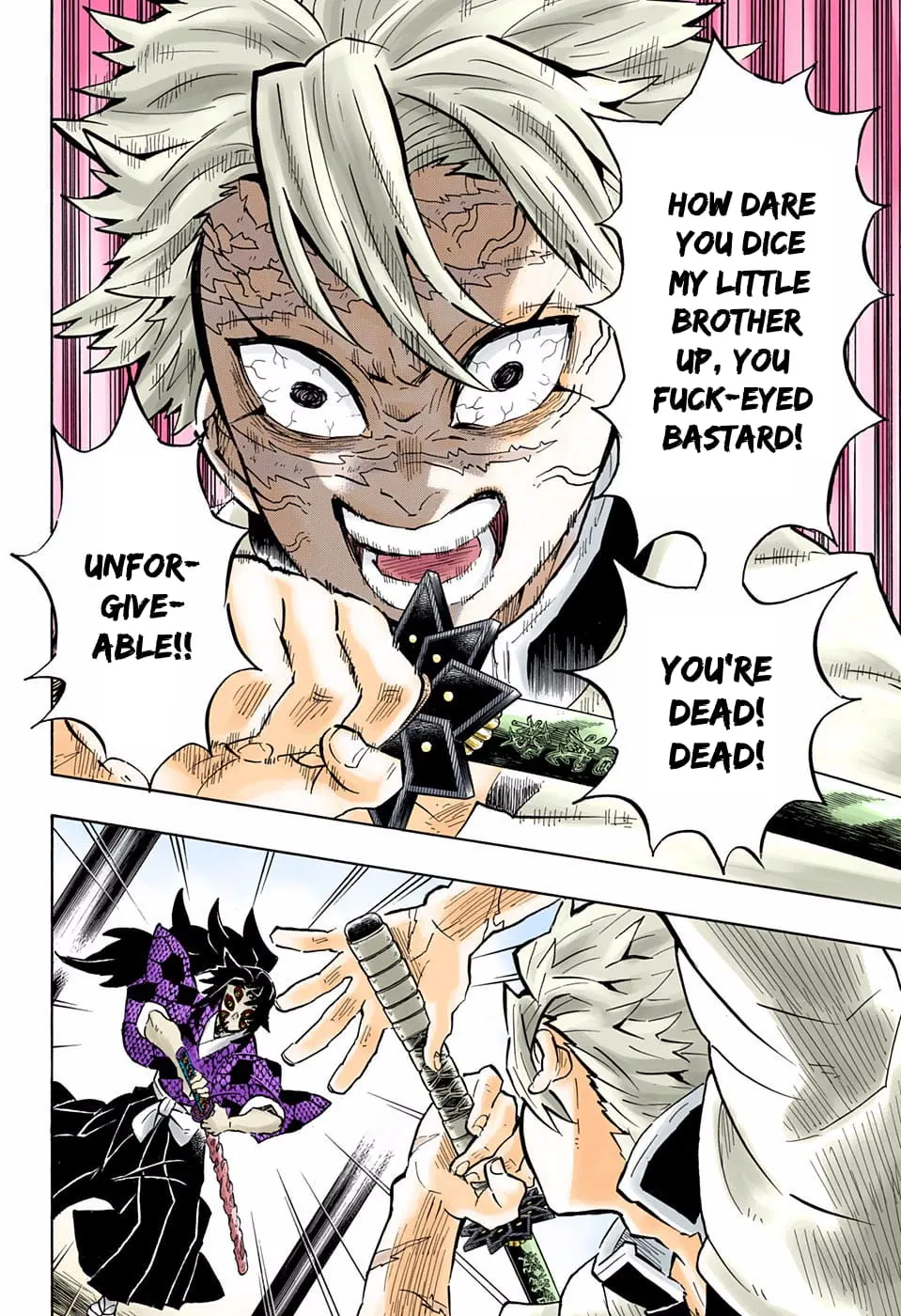 Demon Slayer Infinity Castle Colored Manga, chapter 166, page 16