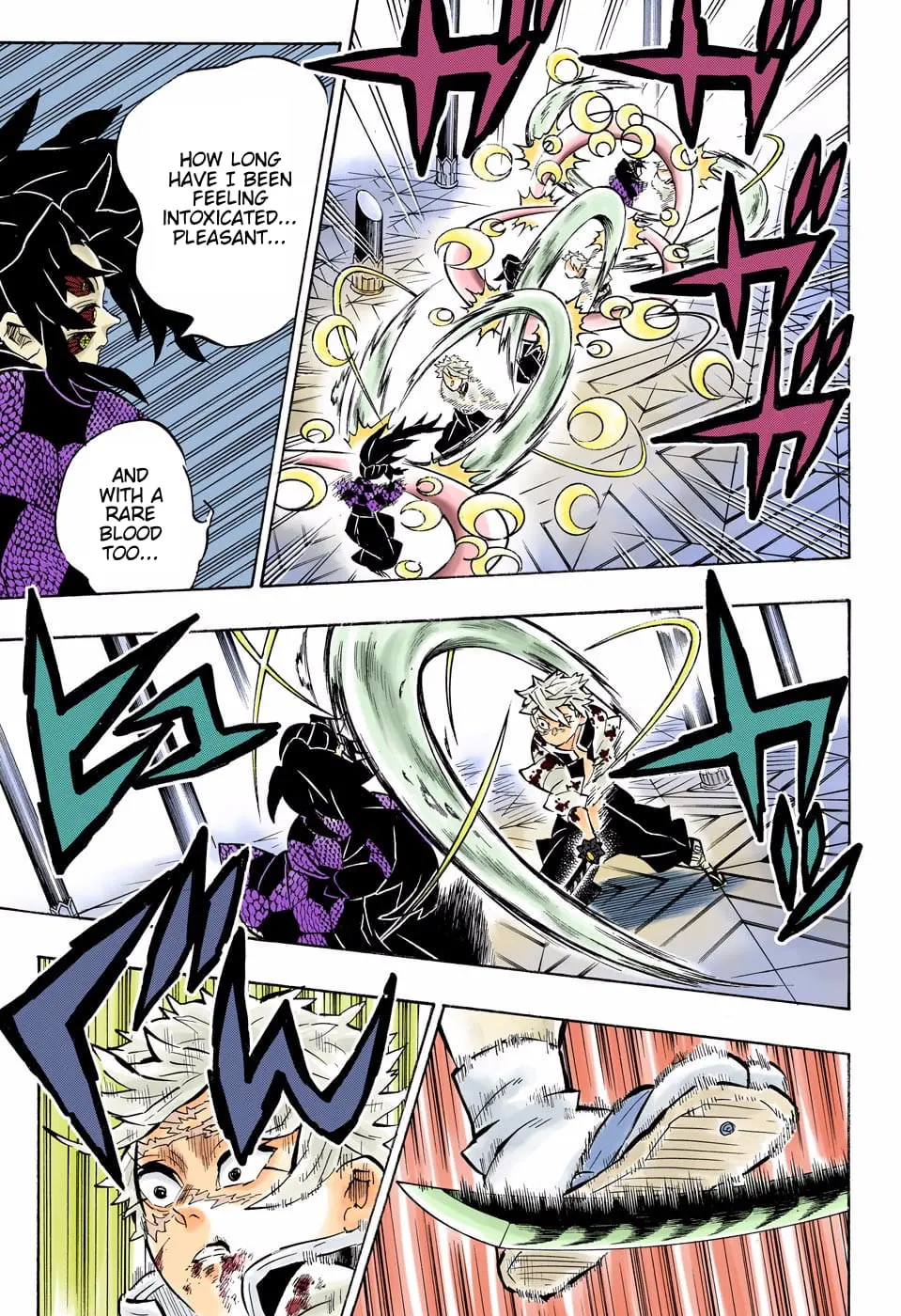 Demon Slayer Infinity Castle Colored Manga, chapter 168, page 7