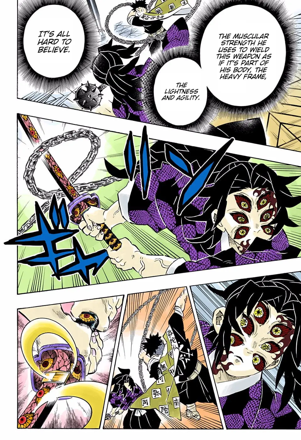 Demon Slayer Infinity Castle Colored Manga, chapter 169, page 14