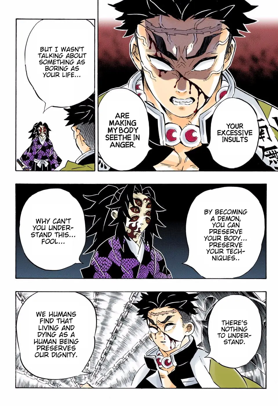 Demon Slayer Infinity Castle Colored Manga, chapter 170, page 10