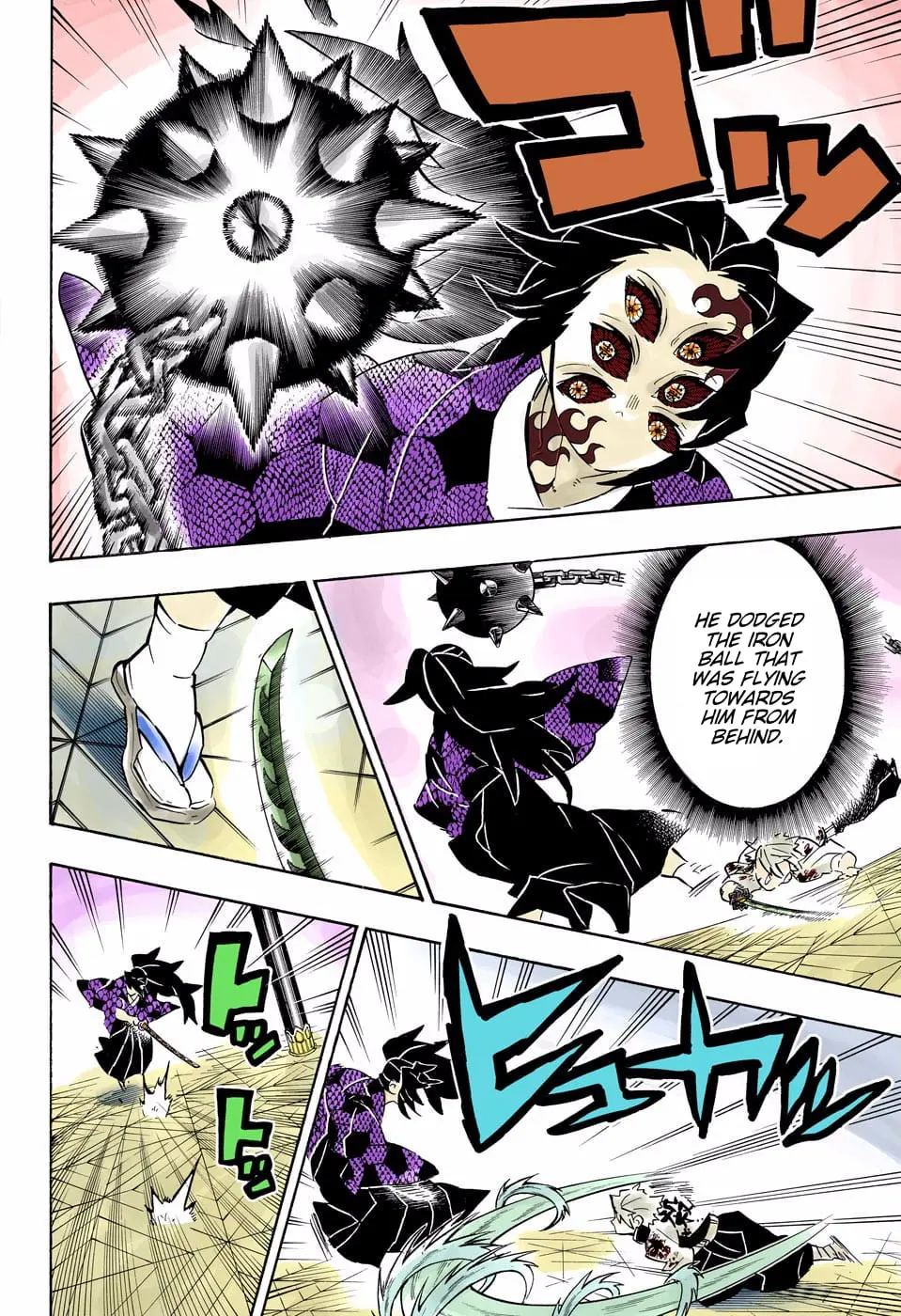 Demon Slayer Infinity Castle Colored Manga, chapter 170, page 18