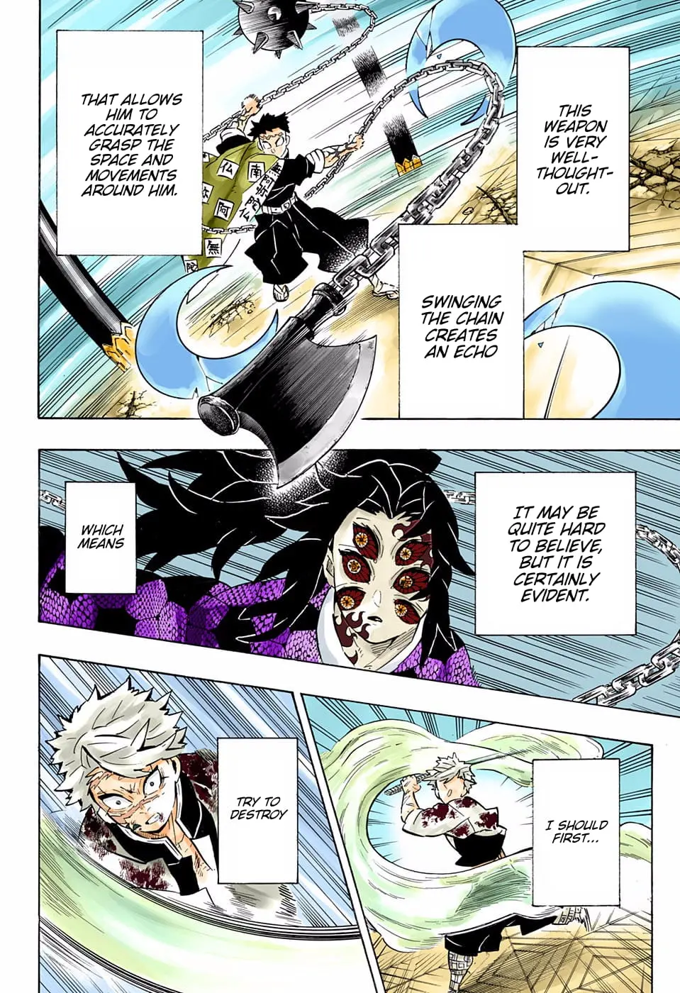 Demon Slayer Infinity Castle Colored Manga, chapter 171, page 6