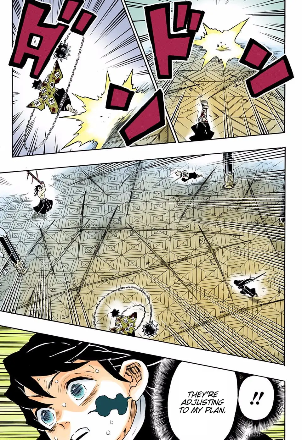 Demon Slayer Infinity Castle Colored Manga, chapter 173, page 9