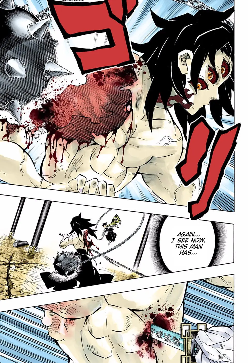 Demon Slayer Infinity Castle Colored Manga, chapter 173, page 13