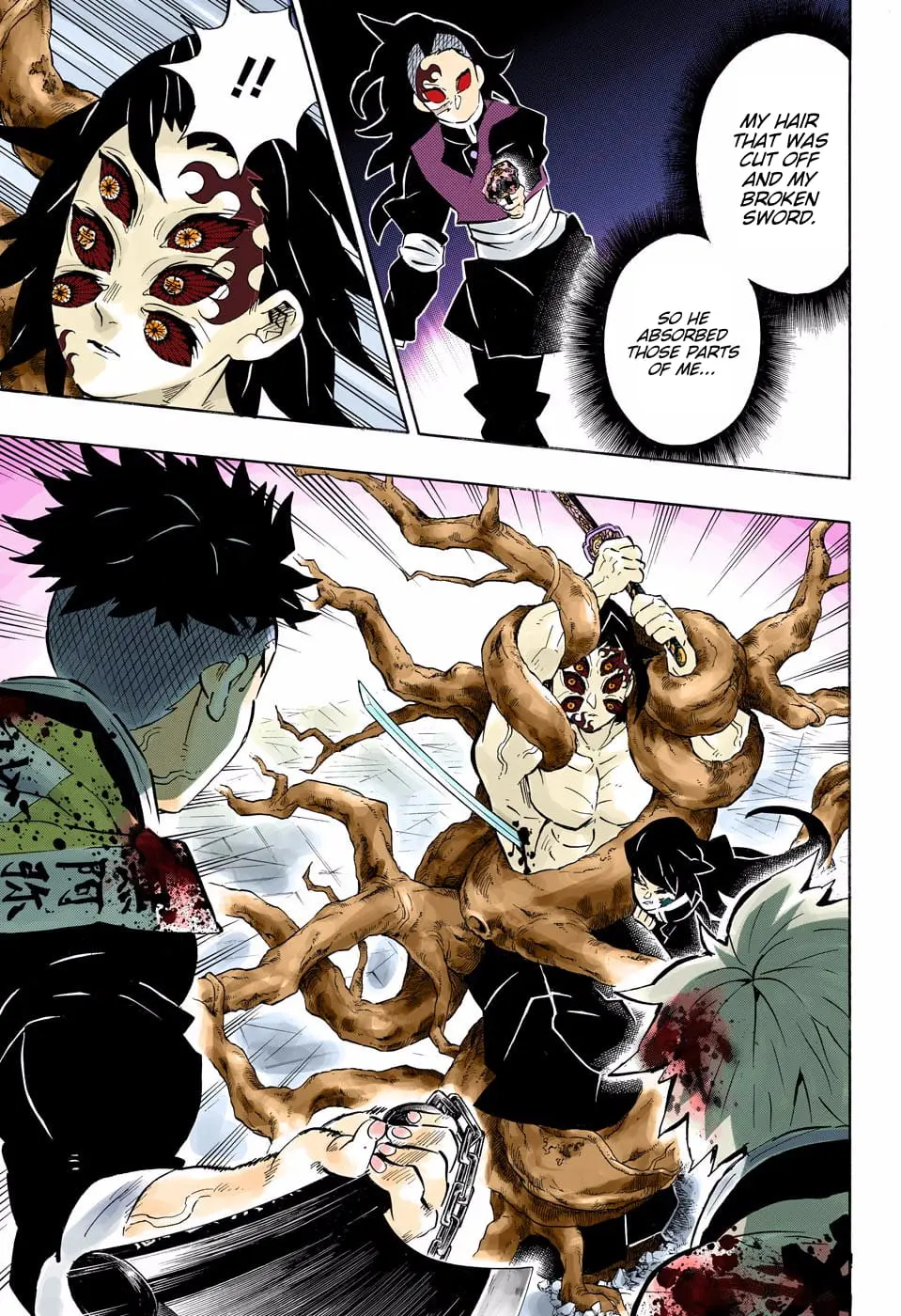Demon Slayer Infinity Castle Colored Manga, chapter 174, page 5