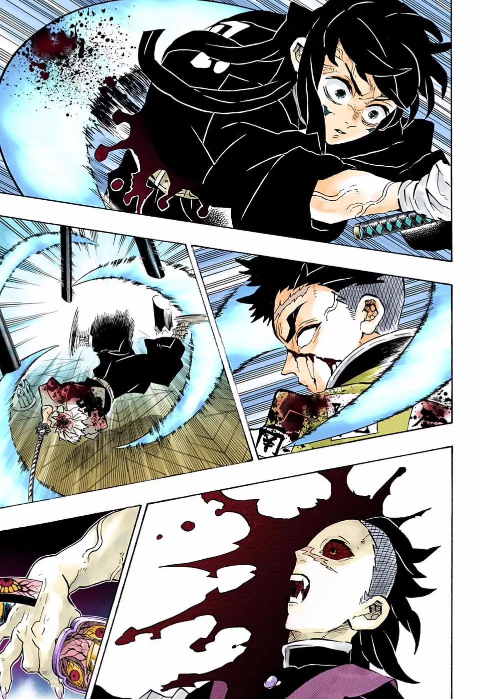 Demon Slayer Infinity Castle Colored Manga, chapter 175, page 6