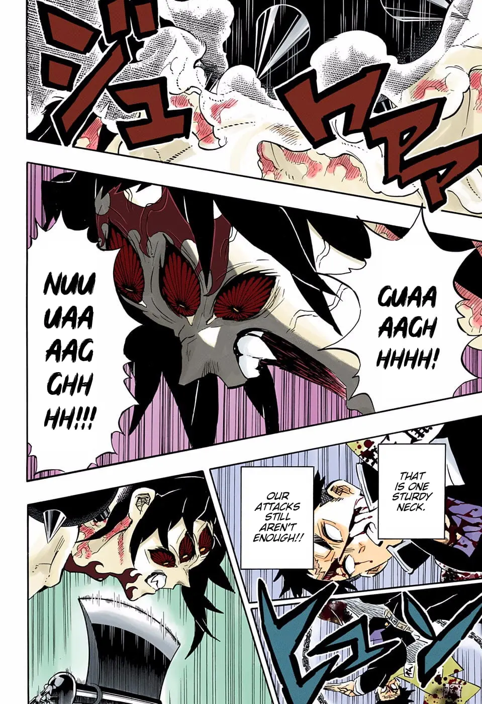 Demon Slayer Infinity Castle Colored Manga, chapter 175, page 17