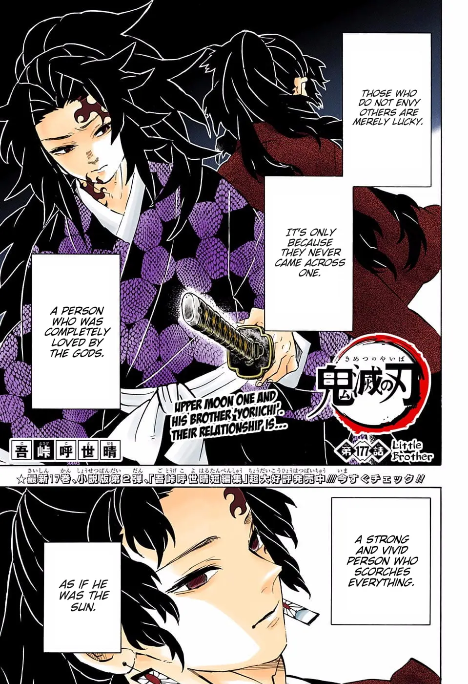 Demon Slayer Infinity Castle Colored Manga, chapter 177, page 1