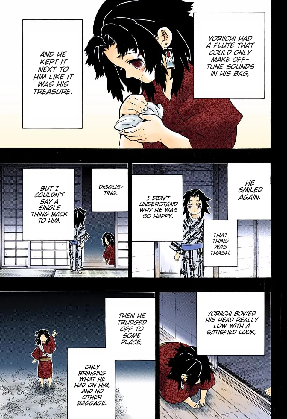 Demon Slayer Infinity Castle Colored Manga, chapter 177, page 17